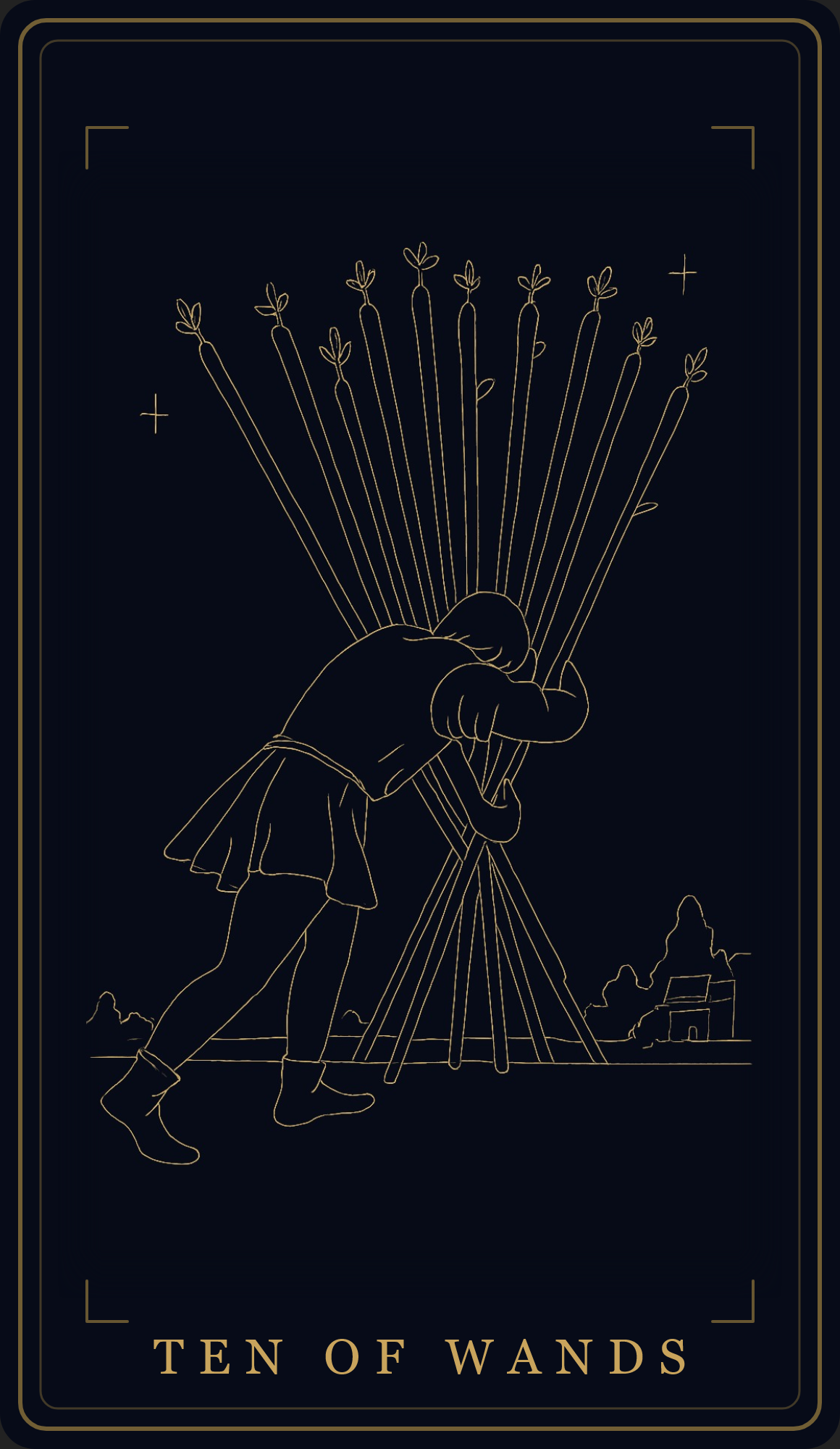 10 of Wands
