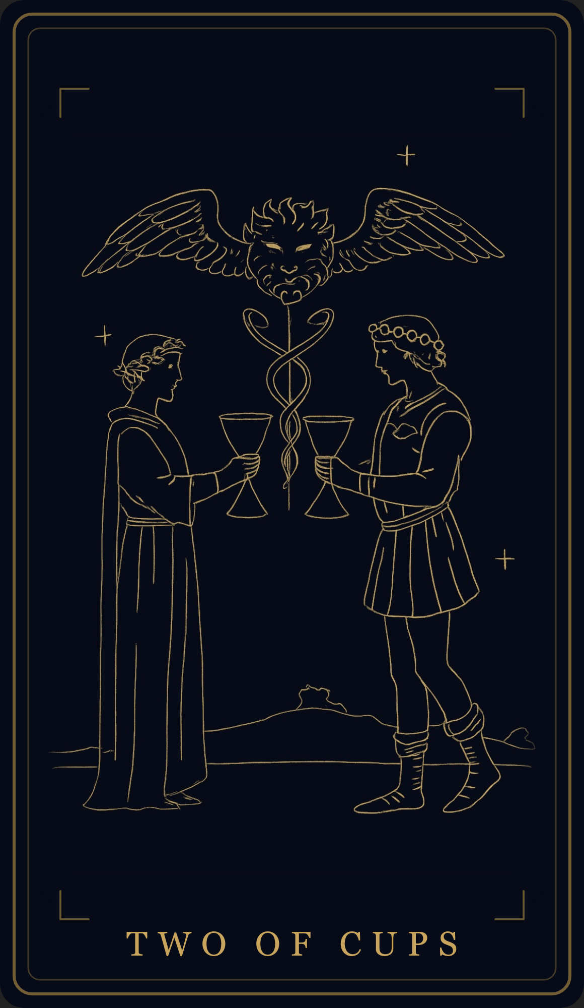 2 of Cups