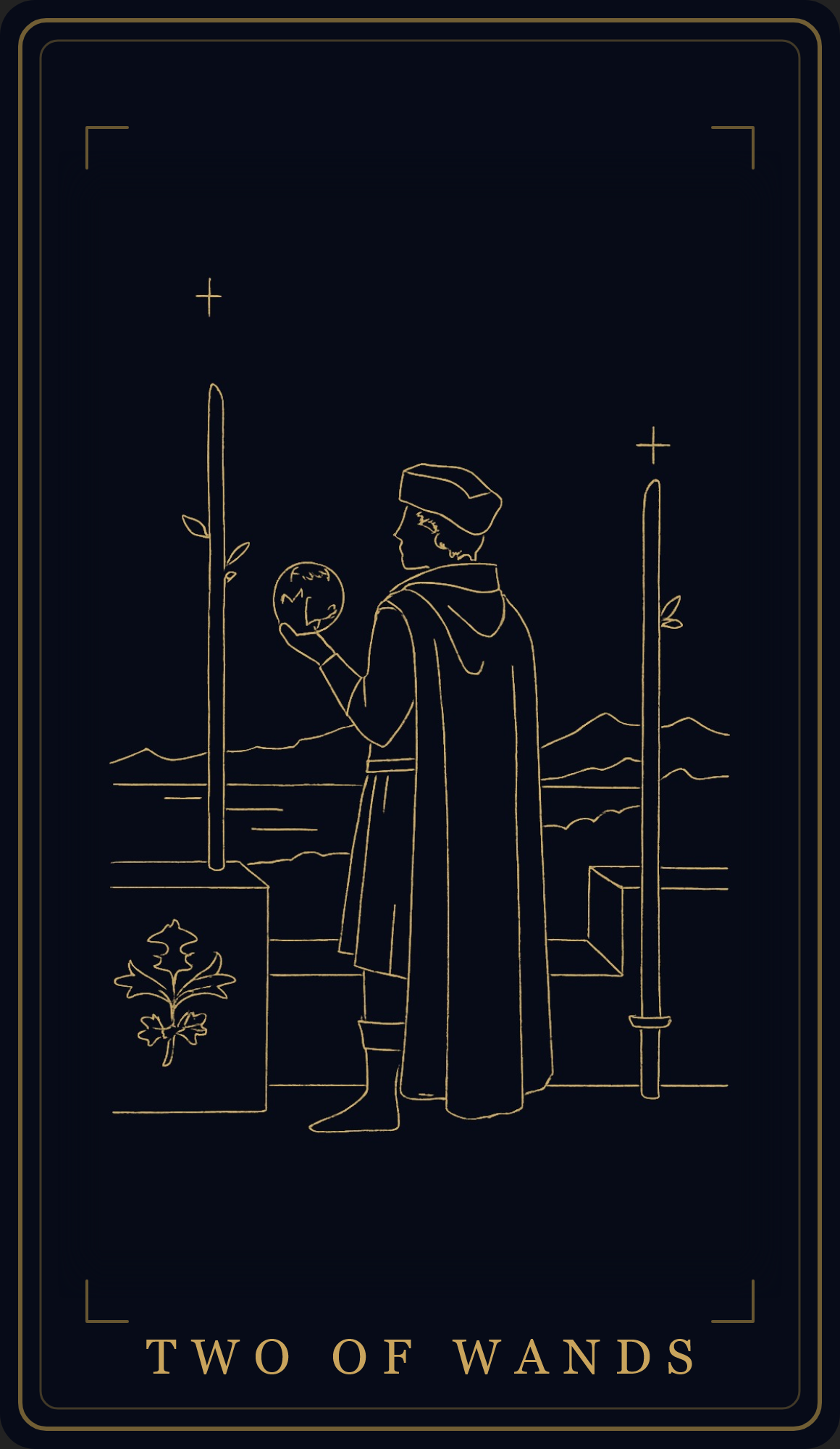 2 of Wands