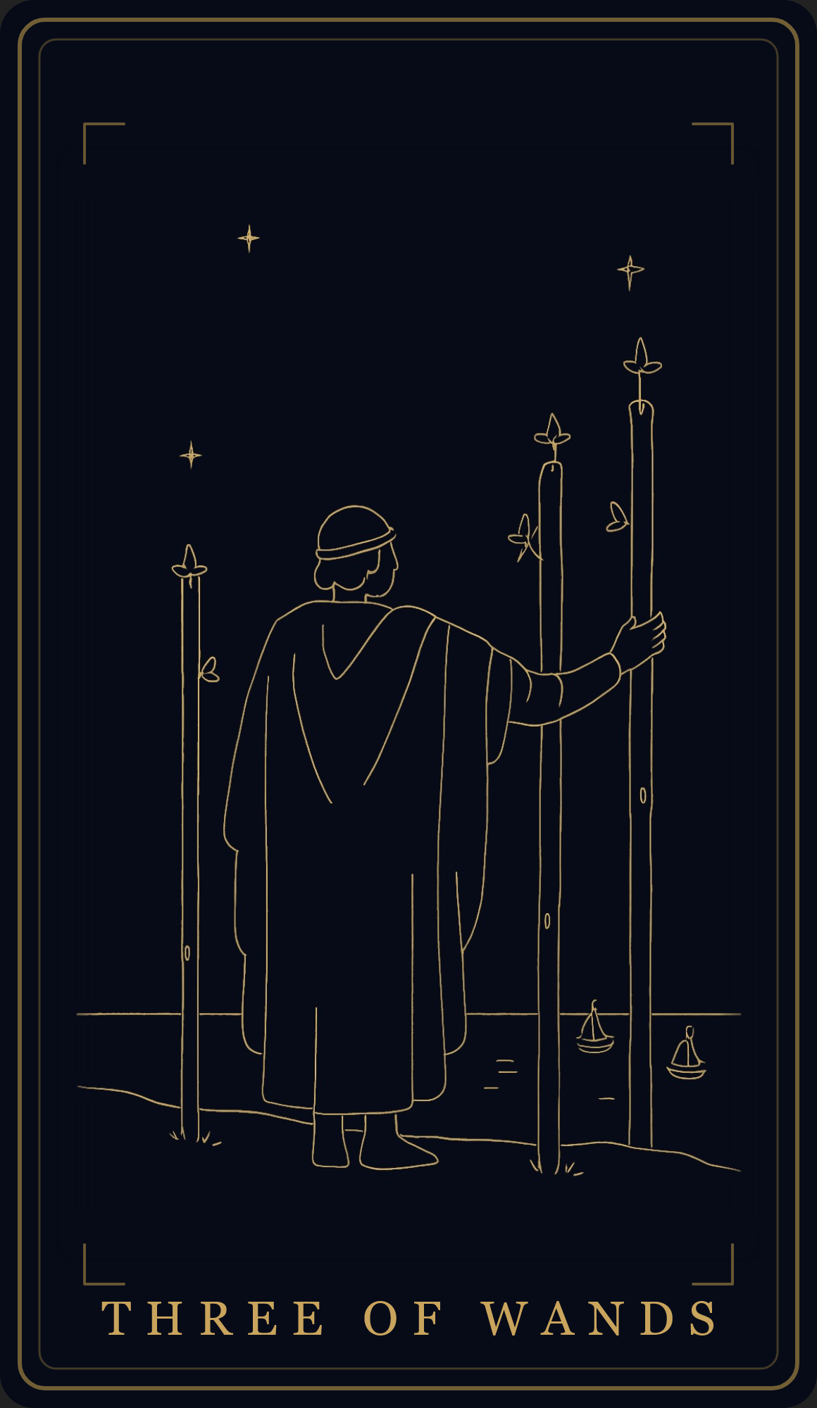 3 of Wands