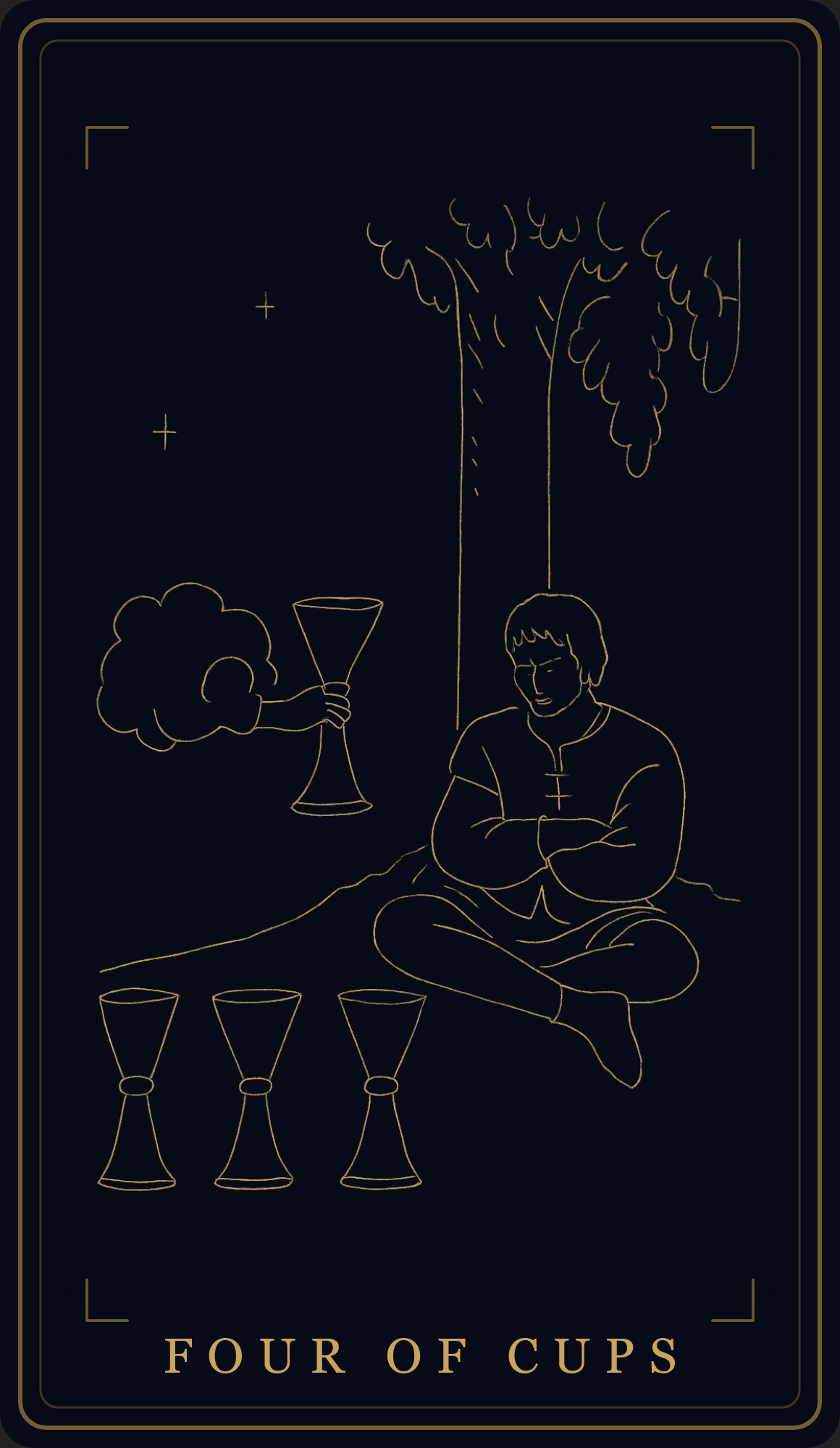 4 of Cups