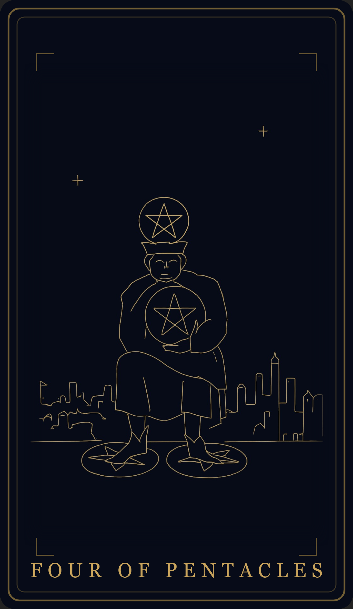 4 of Pentacles
