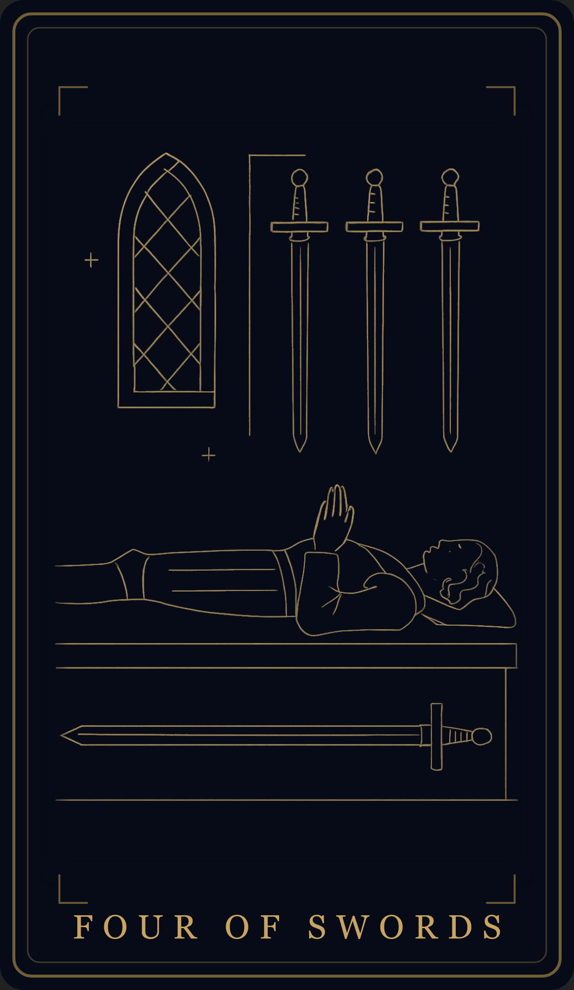 4 of Swords