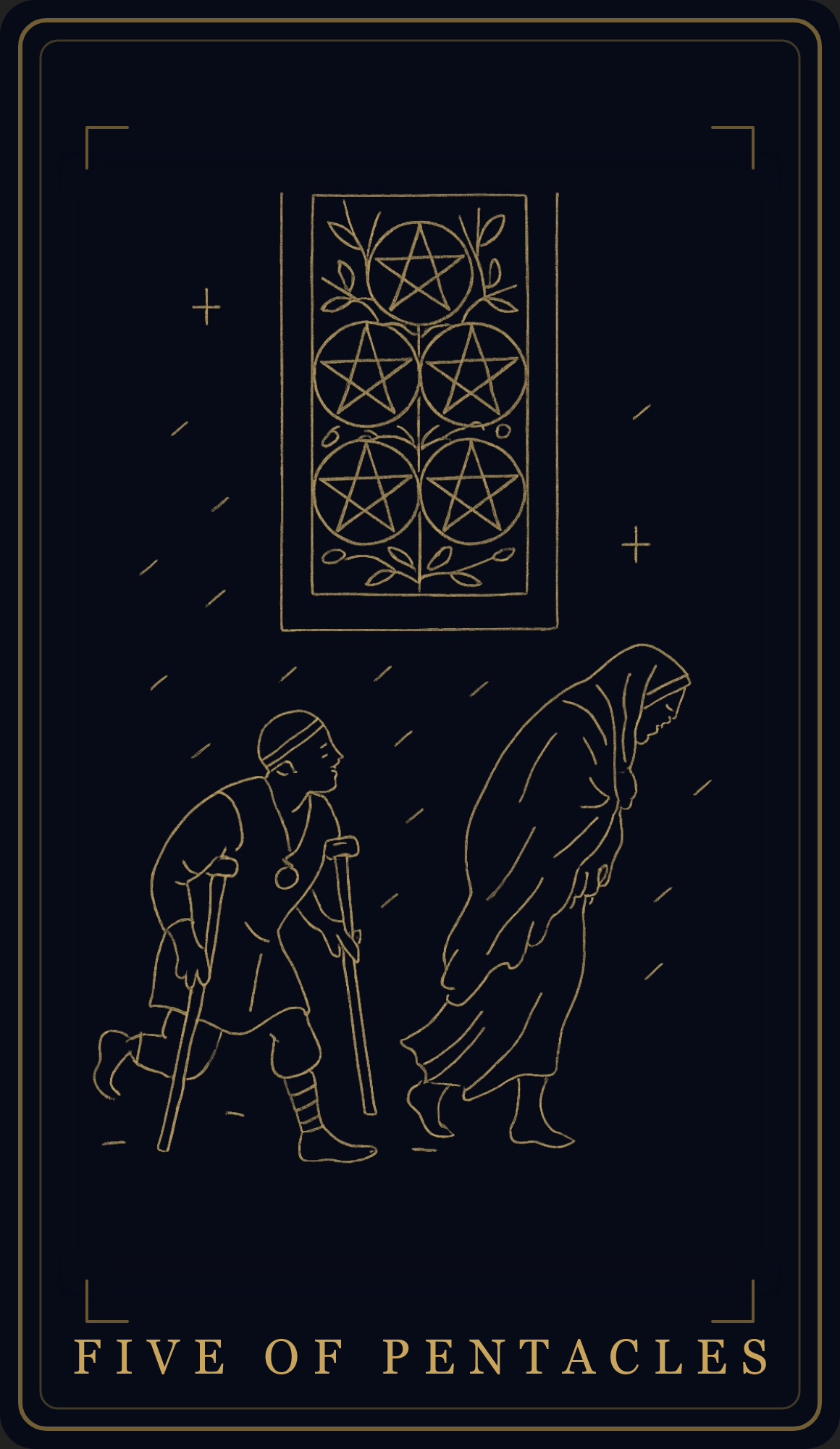 5 of Pentacles