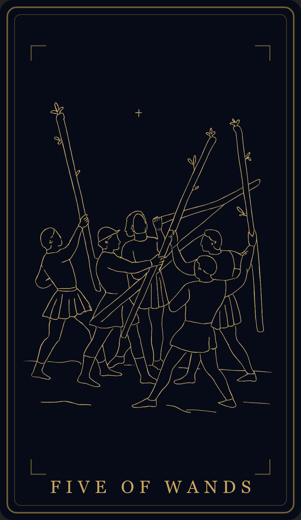 5 of Wands