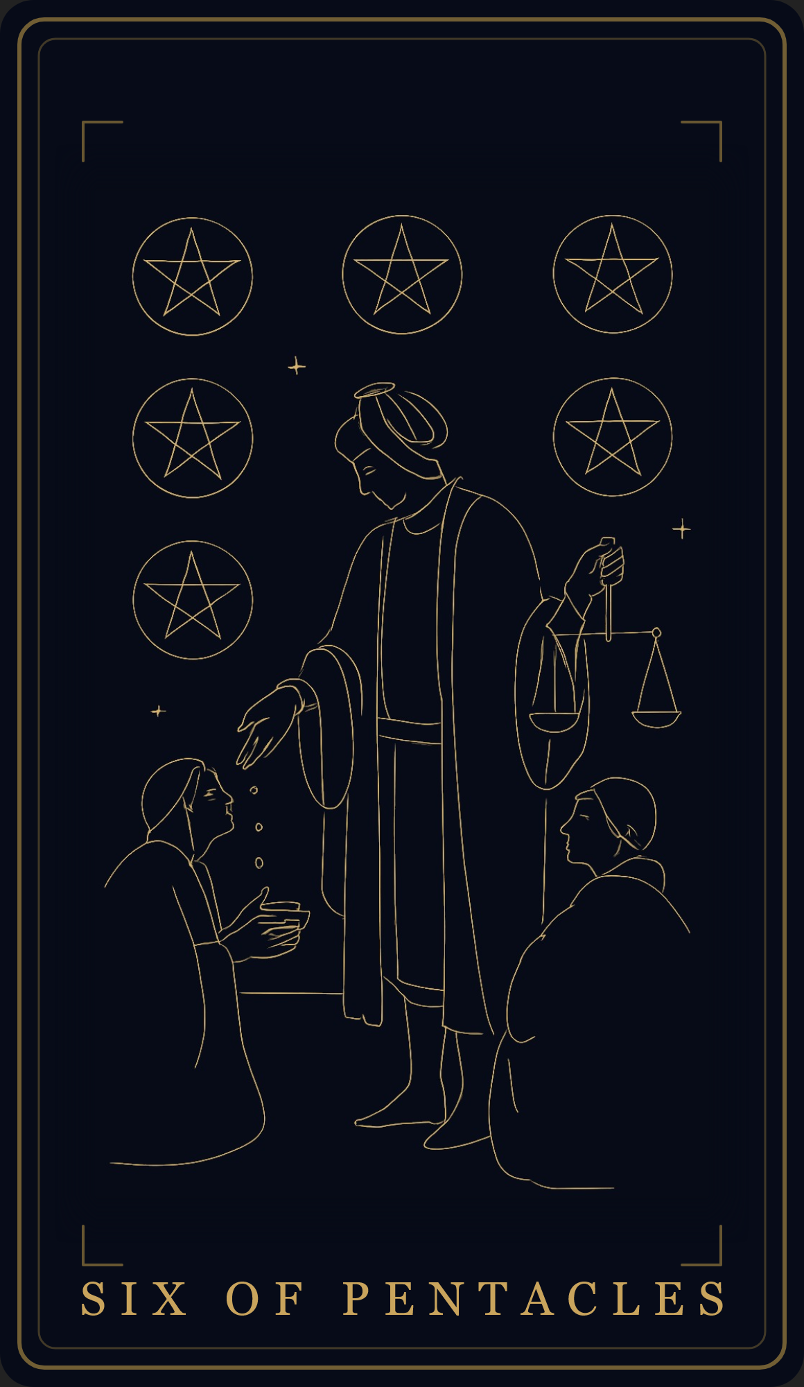6 of Pentacles