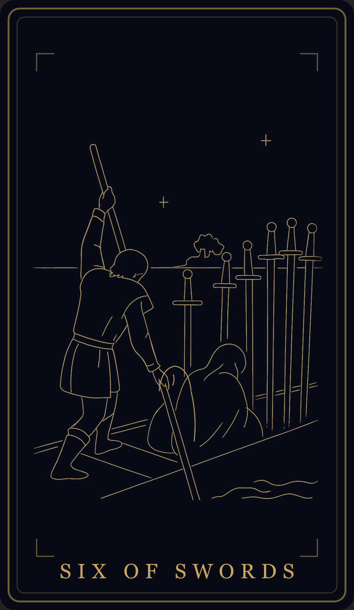 6 of Swords