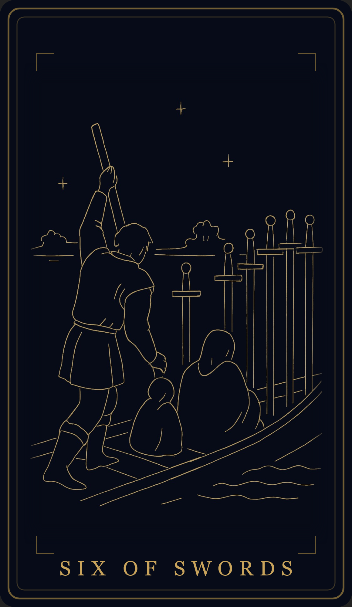 6 of Swords