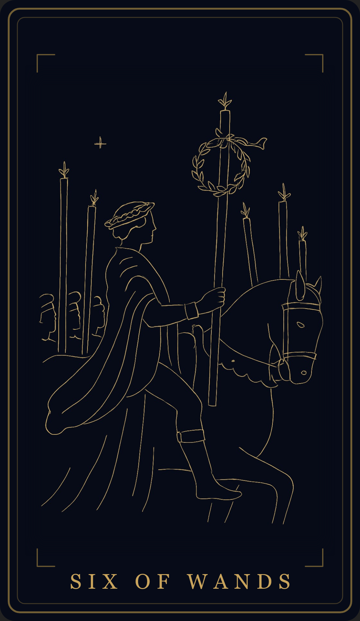 6 of Wands