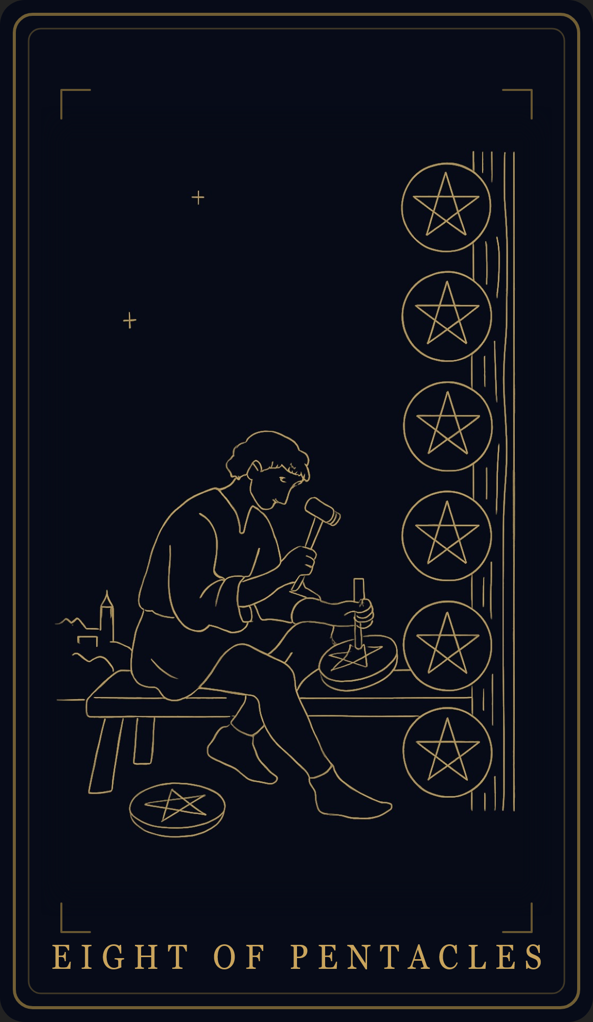 8 of Pentacles