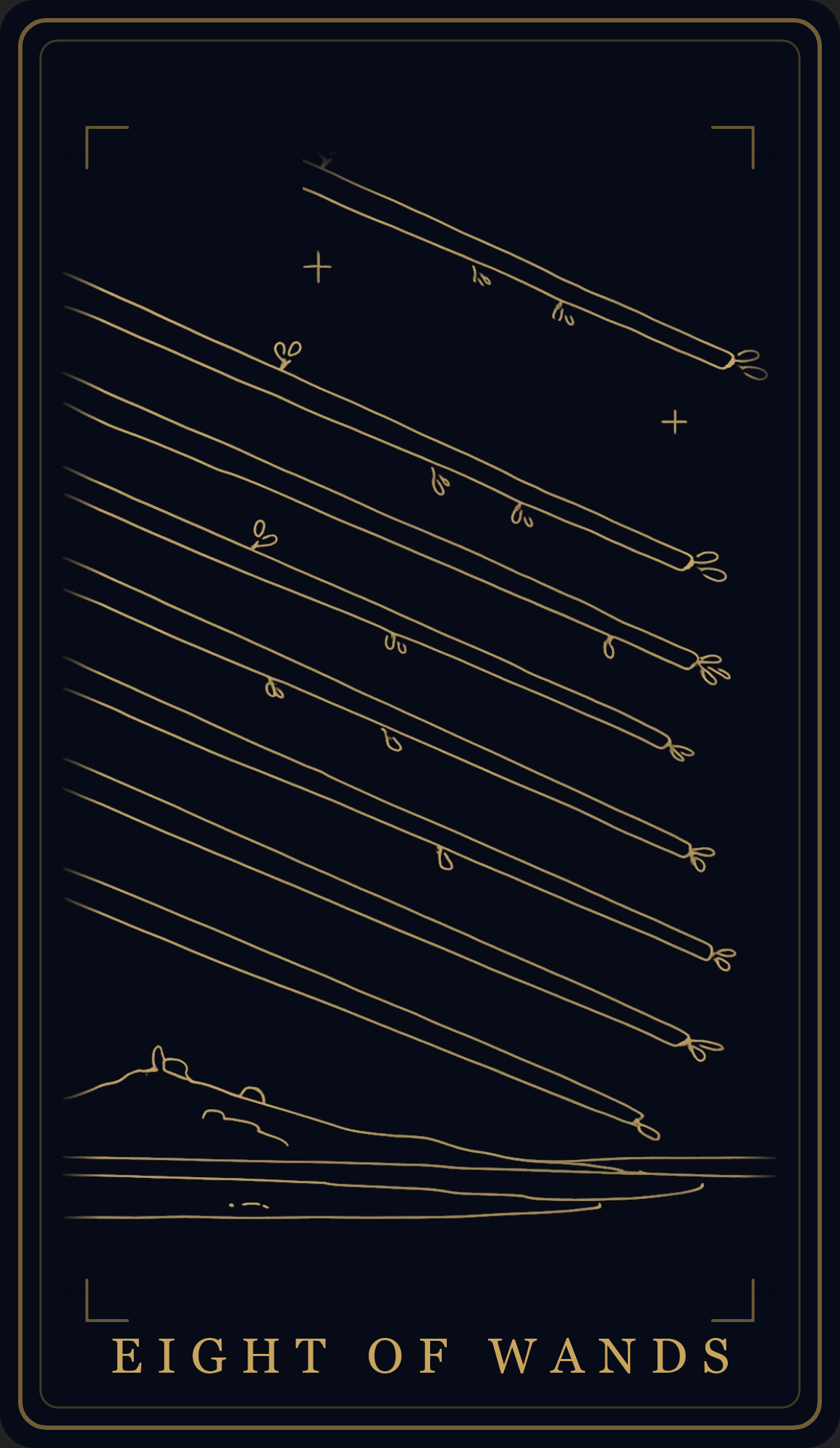 8 of Wands