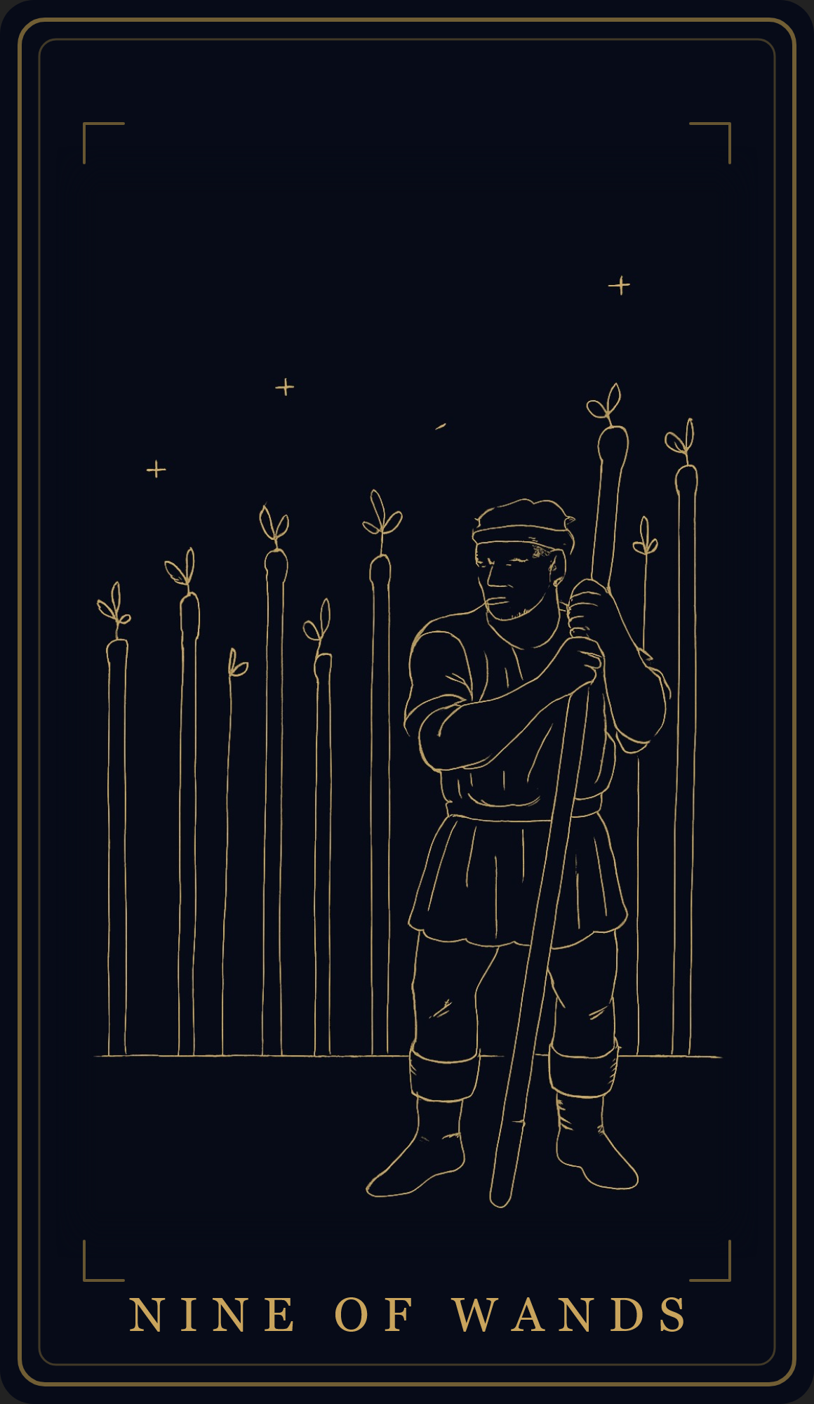 9 of Wands