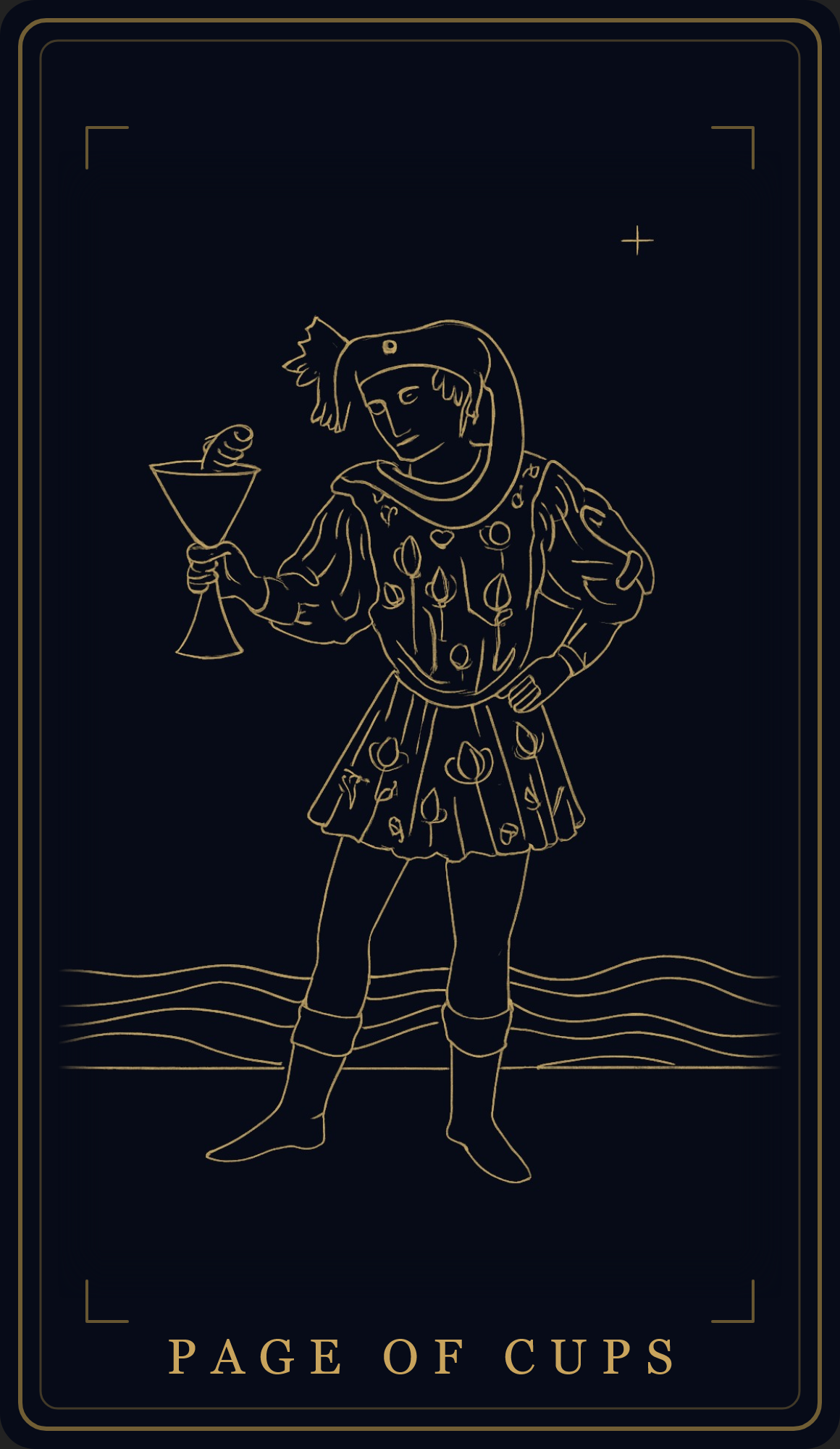 Page of Cups