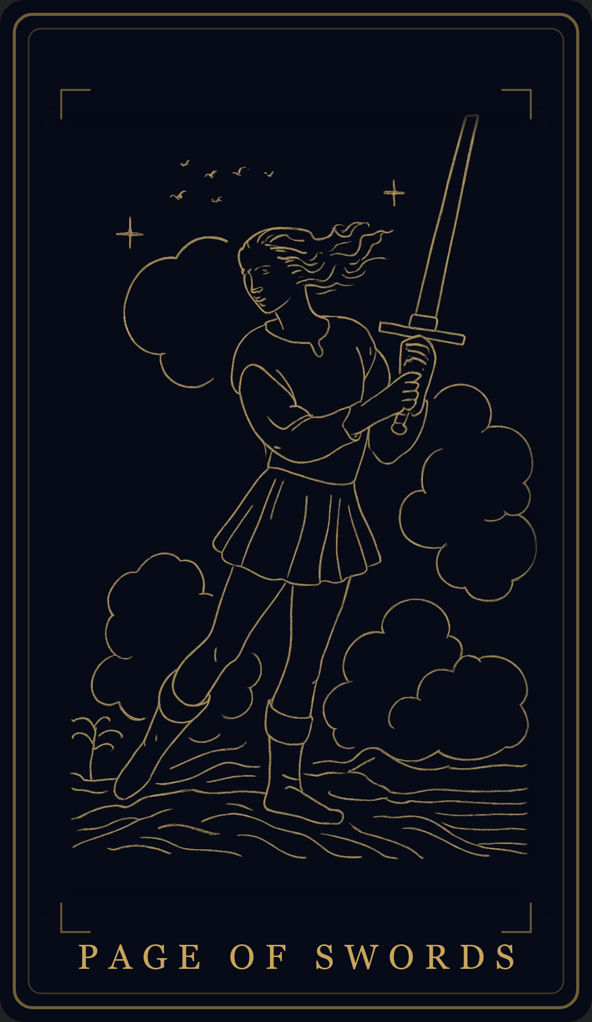 Page of Swords